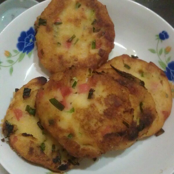 土豆火腿早餐饼