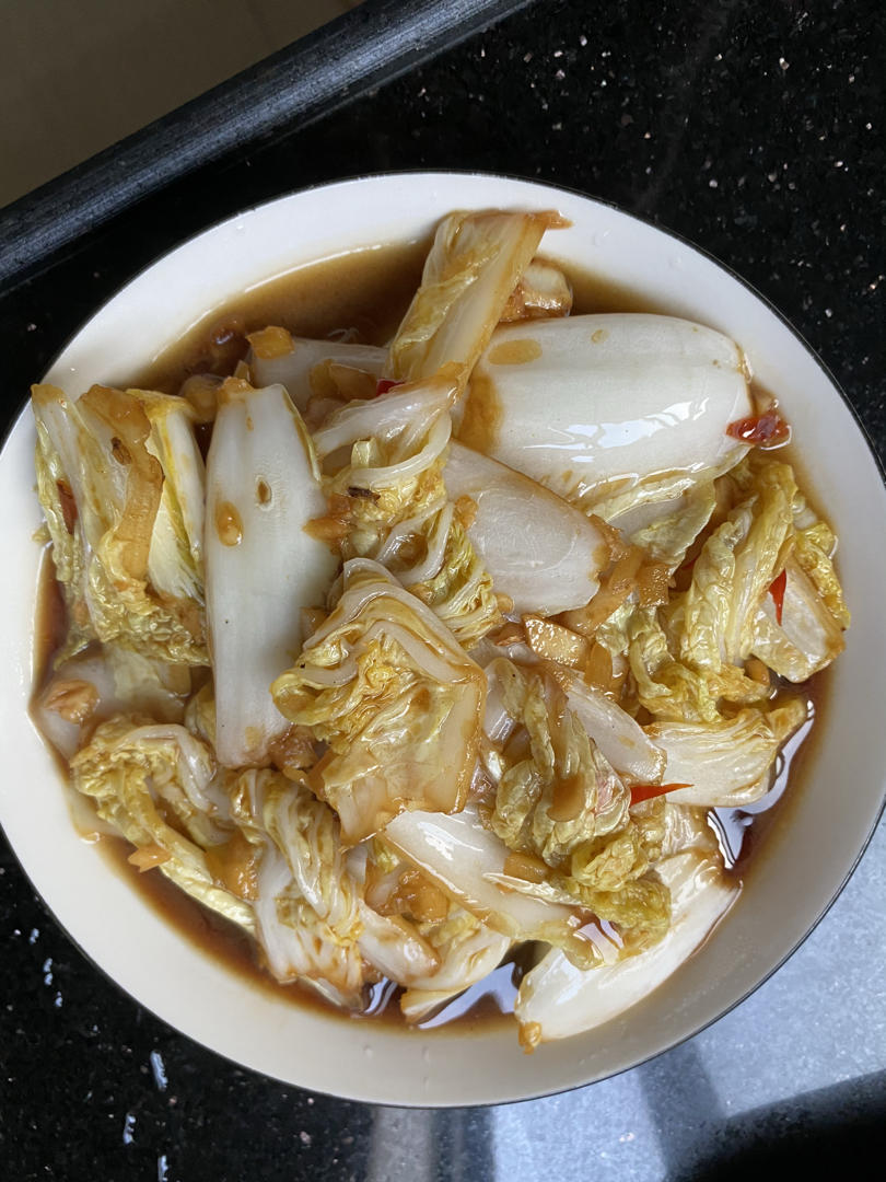 畲晓菓做的炒娃娃菜