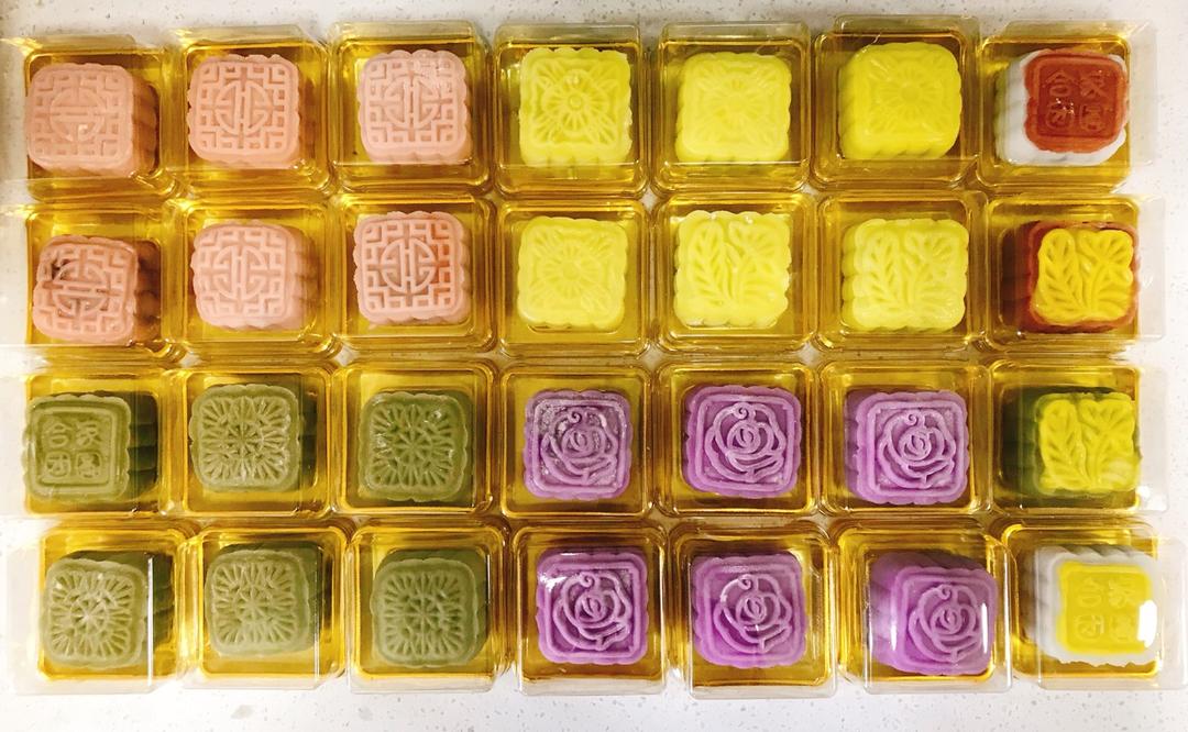 冰皮粉版冰皮月饼