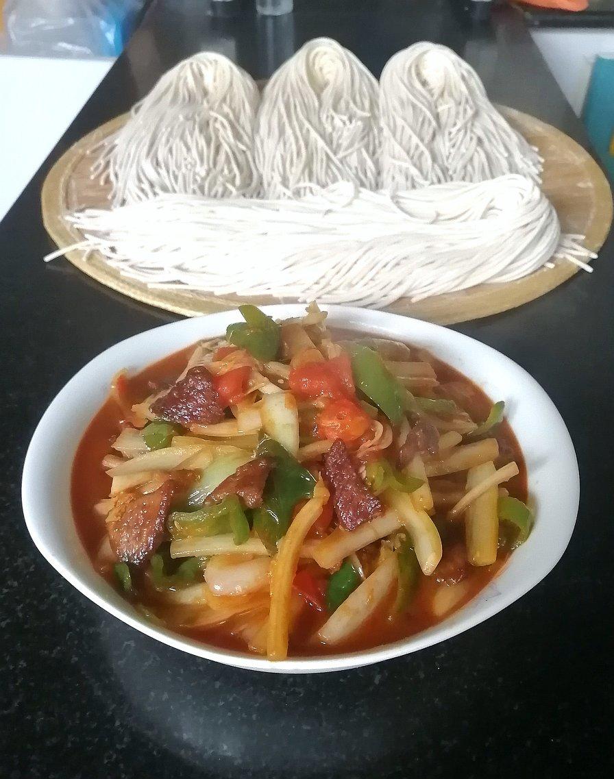 自制面条（压面机）