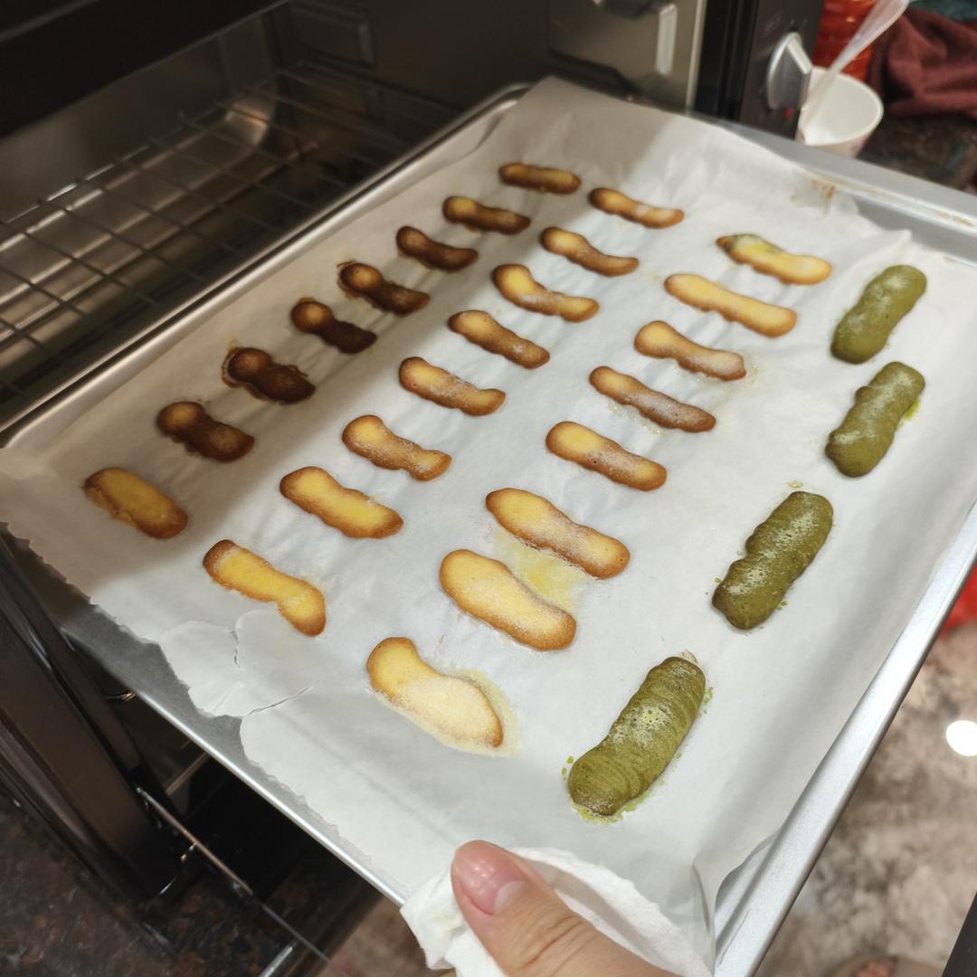 香脆法式经典猫舌头饼干|简单快手|消耗蛋白