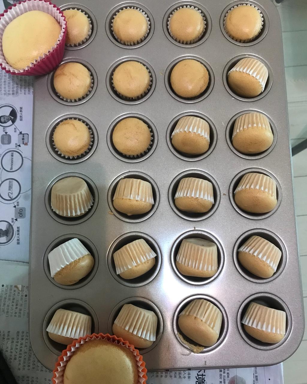 不塌不皱的光滑圆润版纸杯戚风（内含减糖版宝宝可吃）