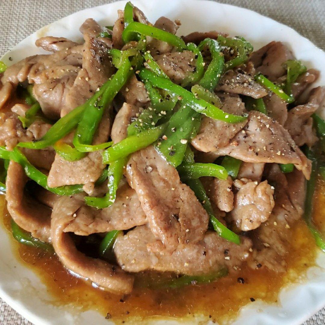 杭椒牛柳黑椒牛柳 终于找到炒出嫩牛肉的办法了 肉片肉丝都适用