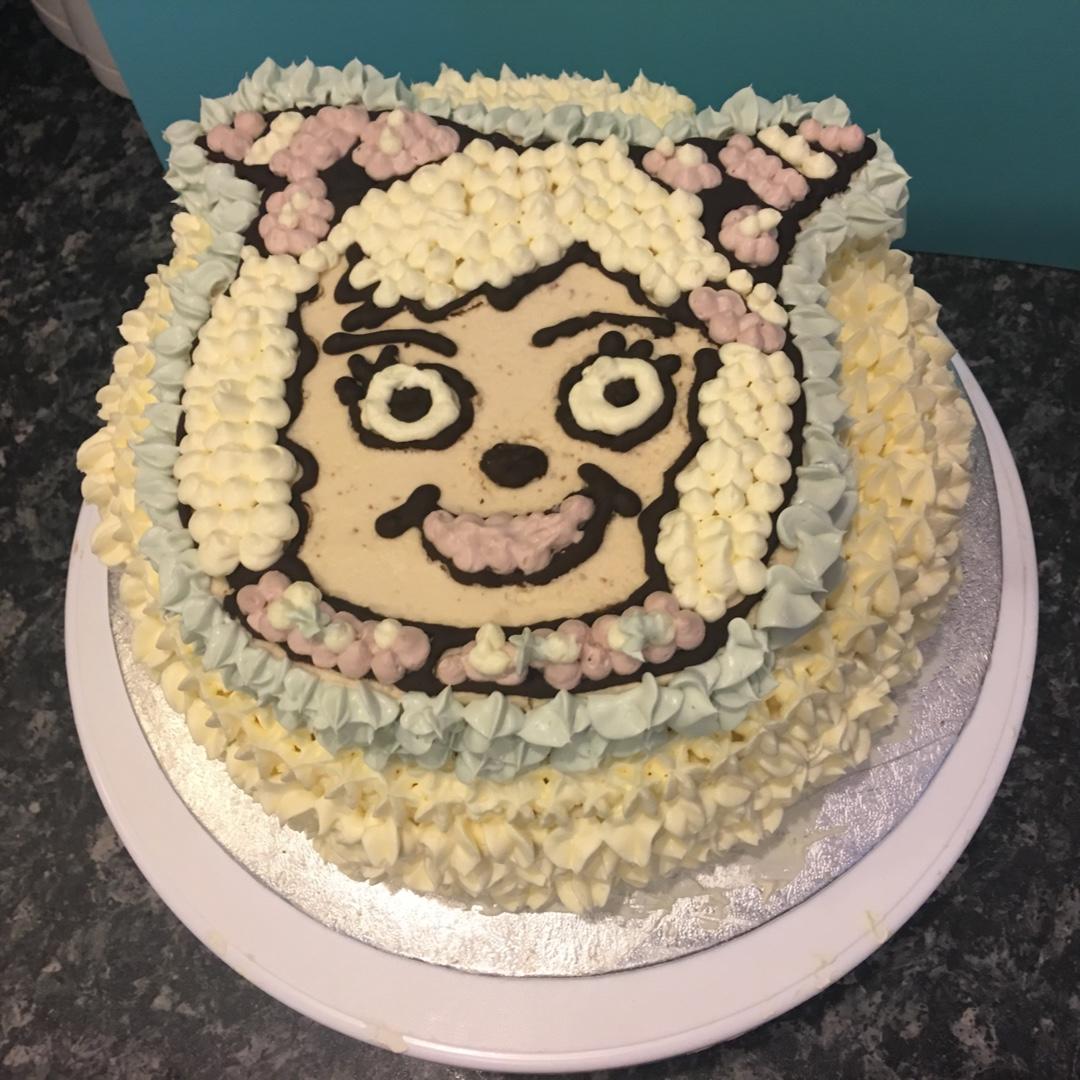 gracelianguk做的美羊羊生日蛋糕