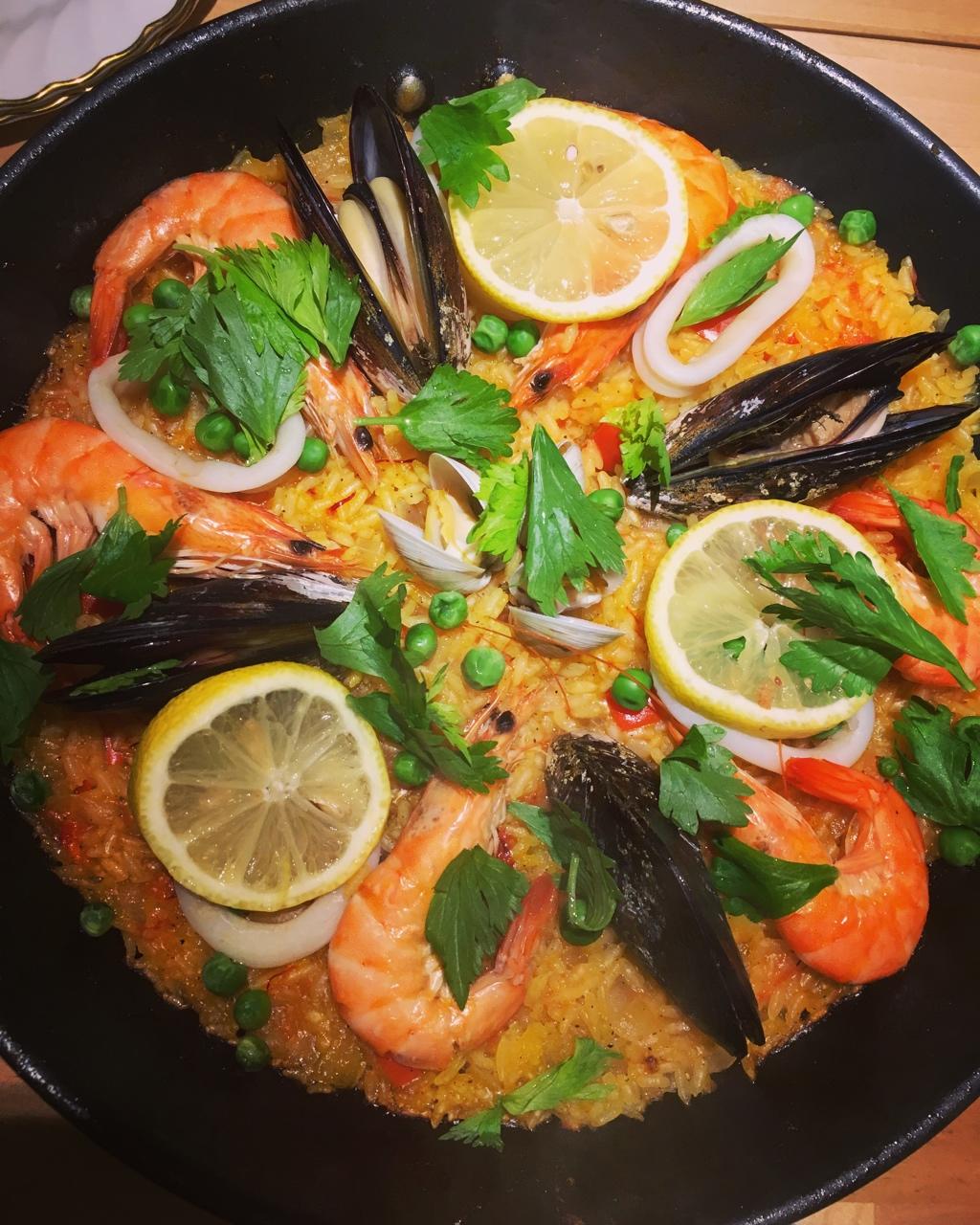 【曼食慢语】Seafood Paella 西班牙海鲜饭