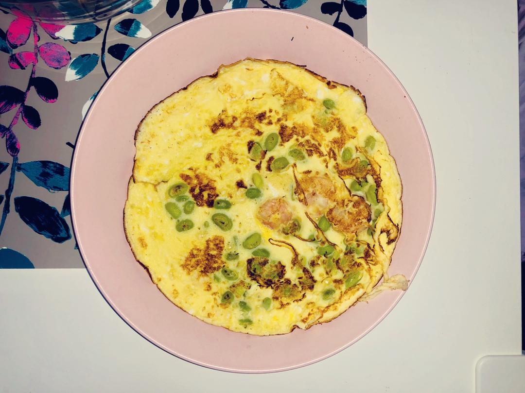 葱花鸡蛋饼