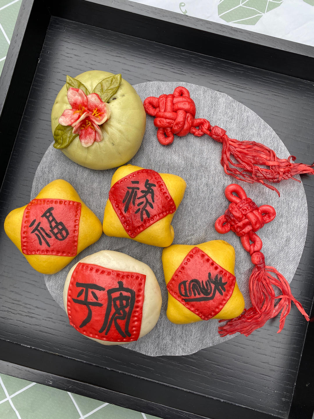 [原创]“八方来财”蜜豆包（一次发酵原创超详细版）