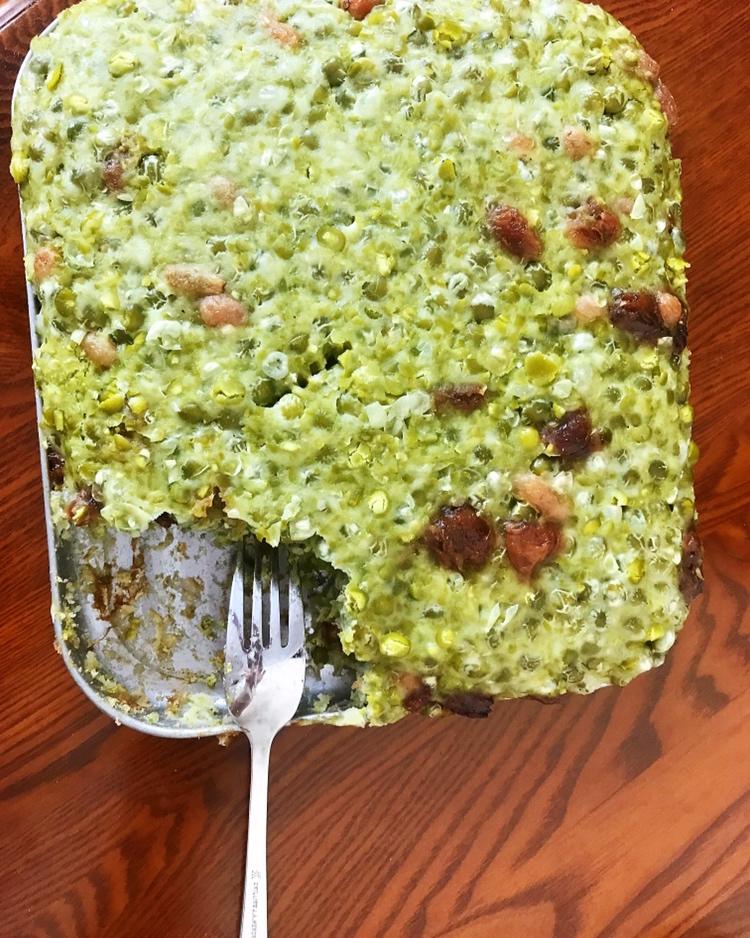 减肥正当时，翠绿清爽的豌豆糕