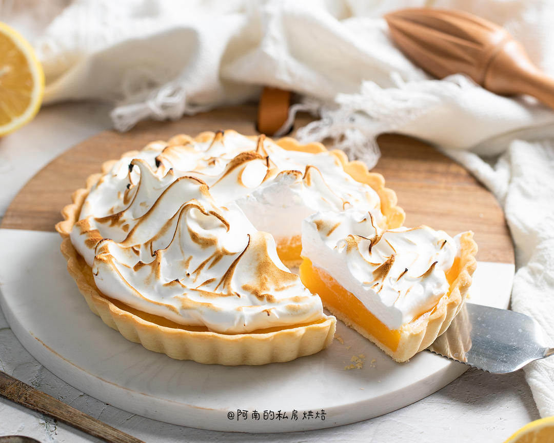 酸甜可口~适合分享的柠檬蛋白派！的做法