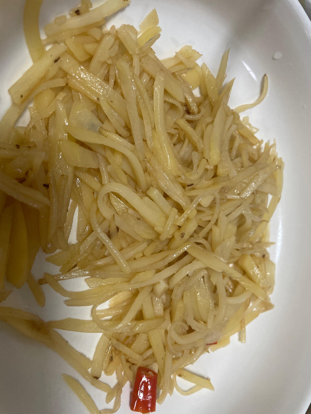 醋溜土豆丝（家庭版小炒）