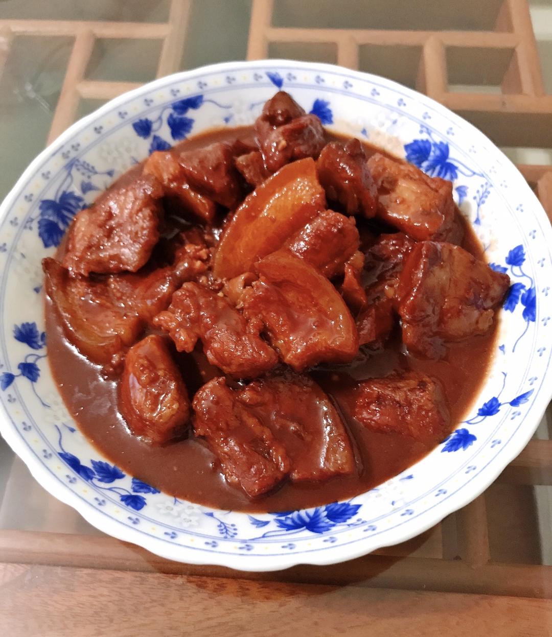 无油电饭锅腐乳肉