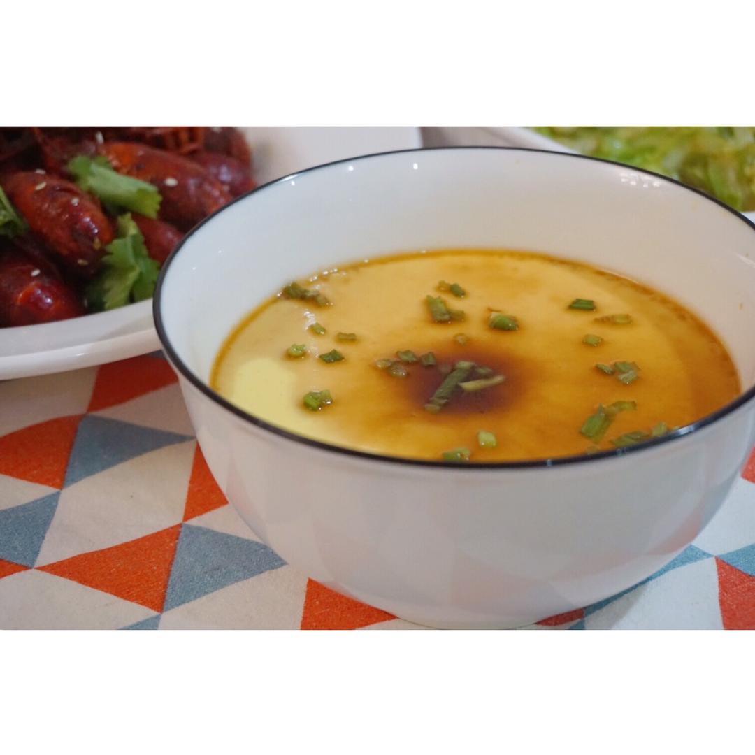 蒸蛋羹 Steamed Egg Pudding