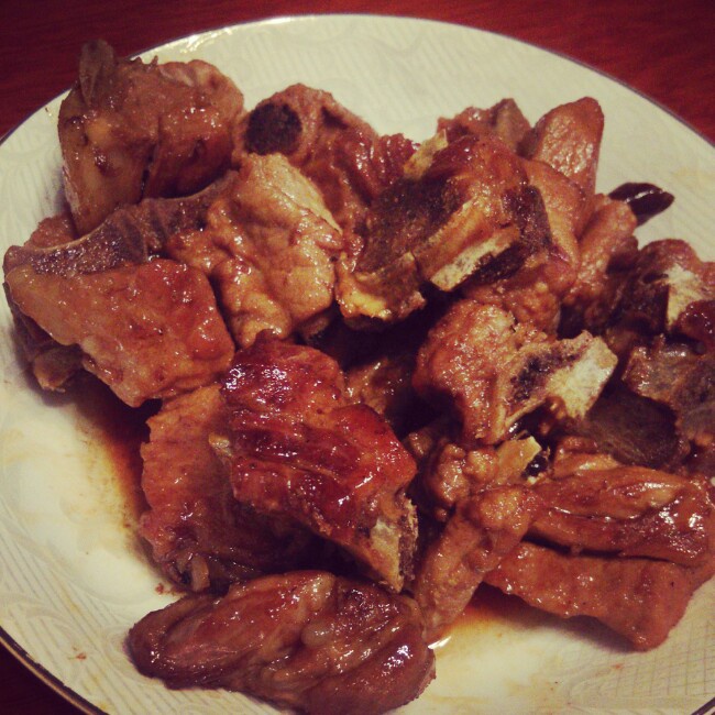 懒人版糖醋排骨