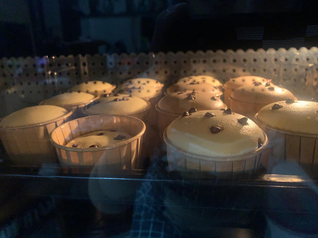 纸杯蛋糕 8寸戚风蛋糕的量