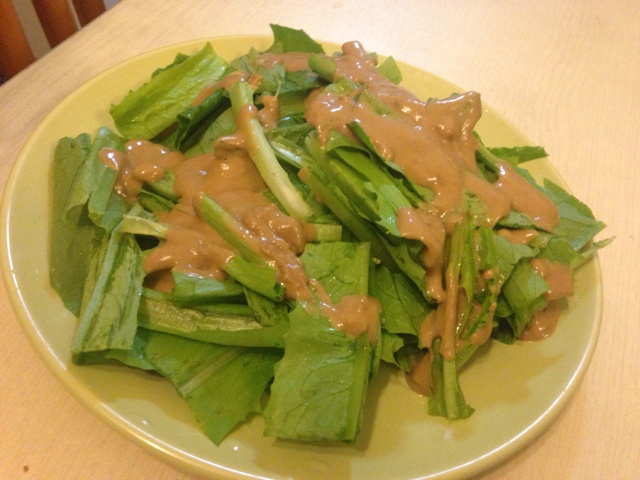 麻酱油麦菜