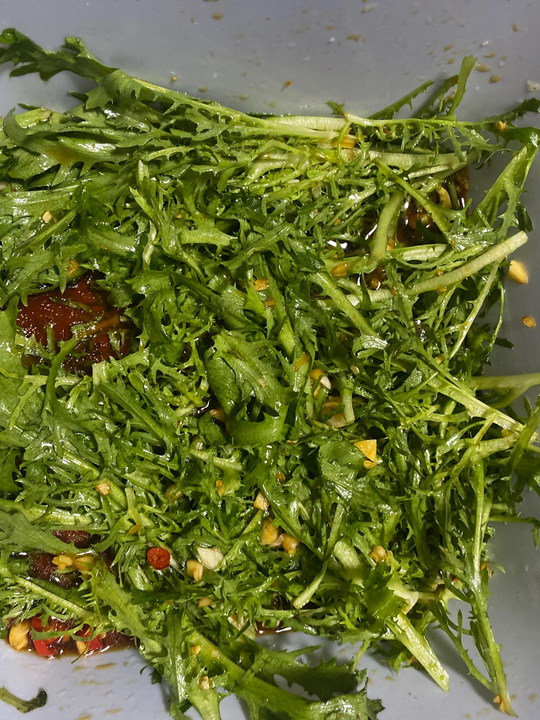 凉拌苦菊——简单爽口