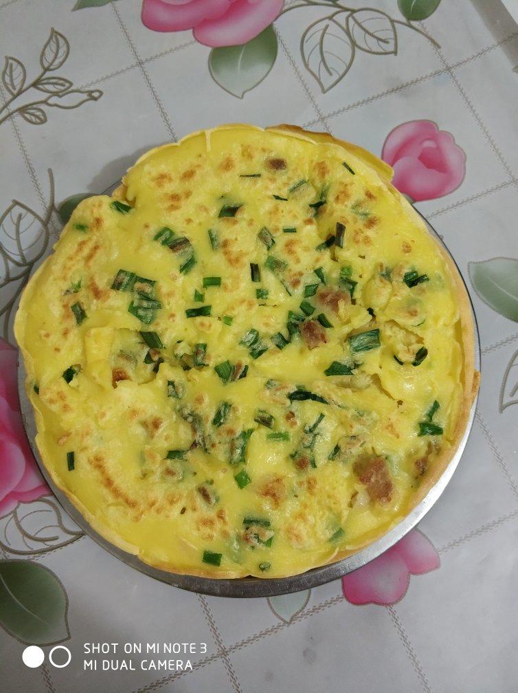 香葱鸡蛋饼