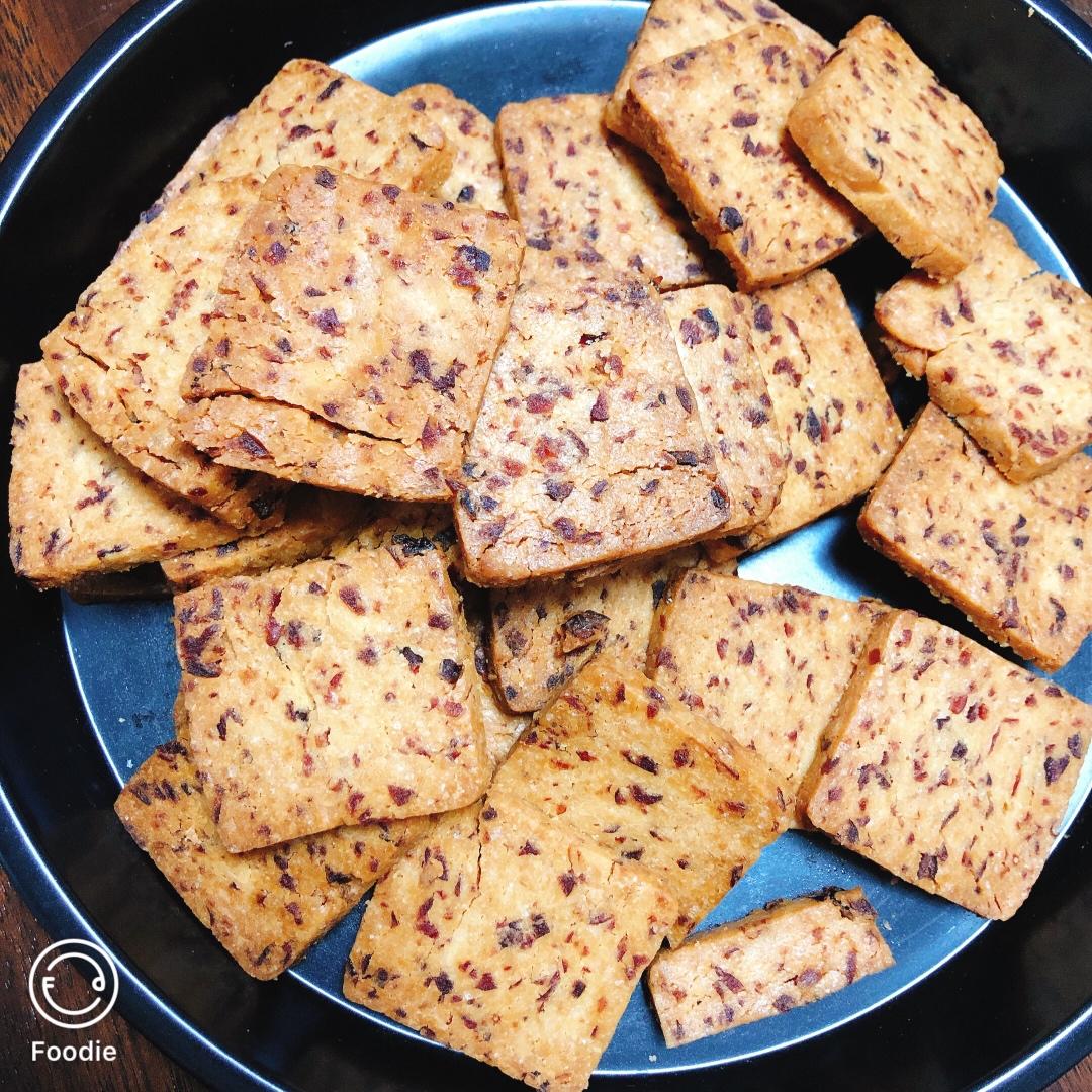 低糖少油版蔓越莓饼干