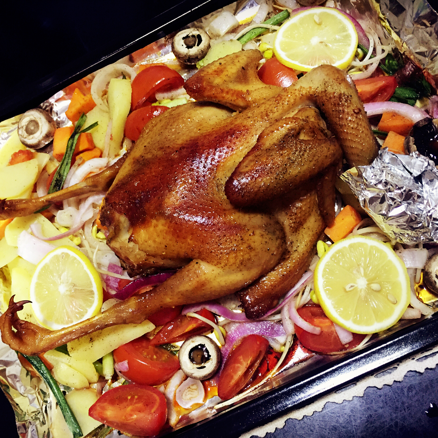 袋袋烤鸡--自制腌料+脆皮秘籍