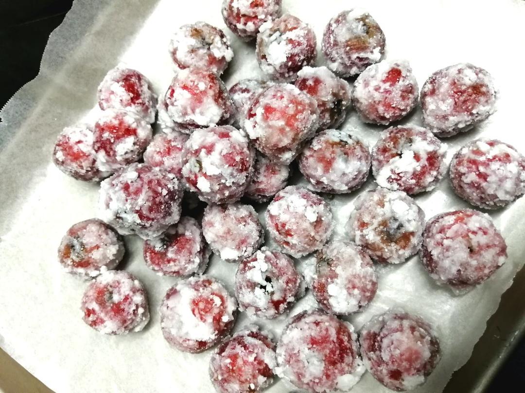 雪花山楂球 酸甜爽口 开胃又好吃 附细节视频详解