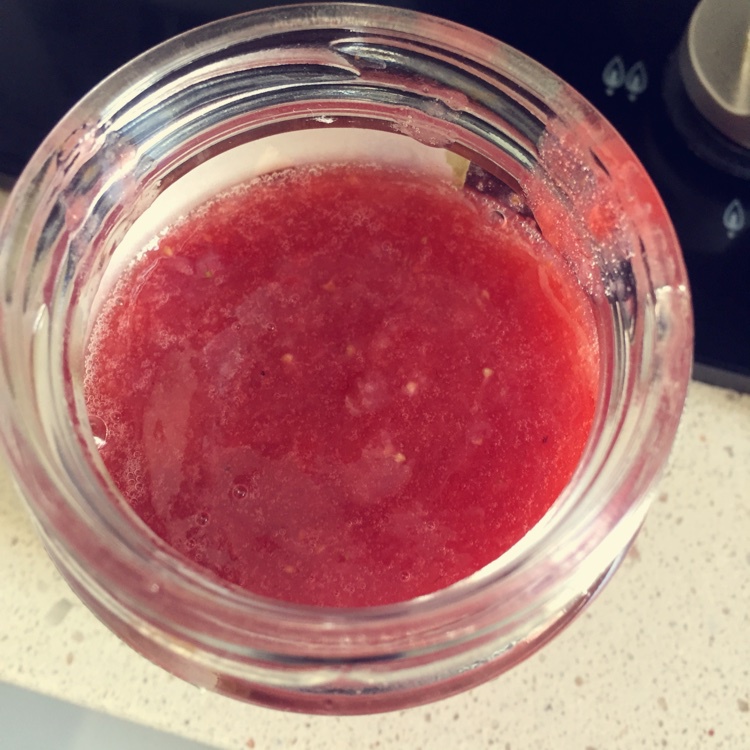 自制无添加草莓酱
