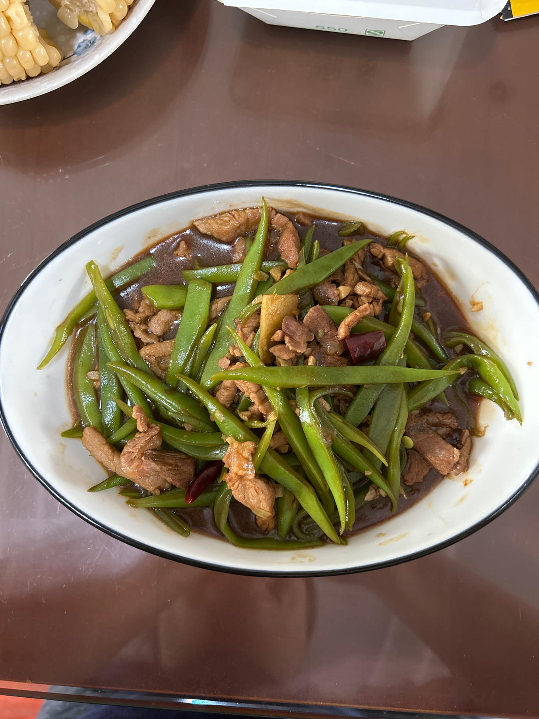 肉丝炒豆角