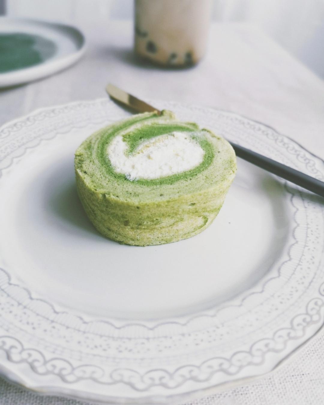 无油酸奶奶酪双享大理石蛋糕卷