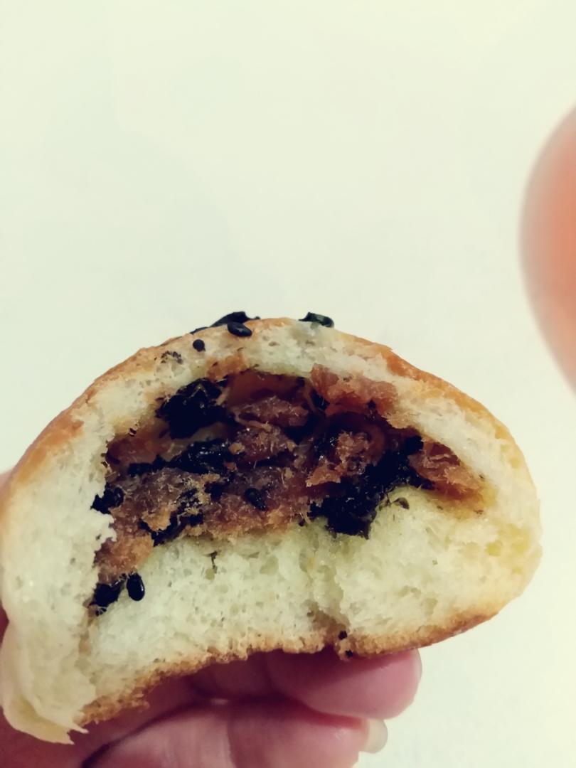 香葱肉松面包（烫种法）