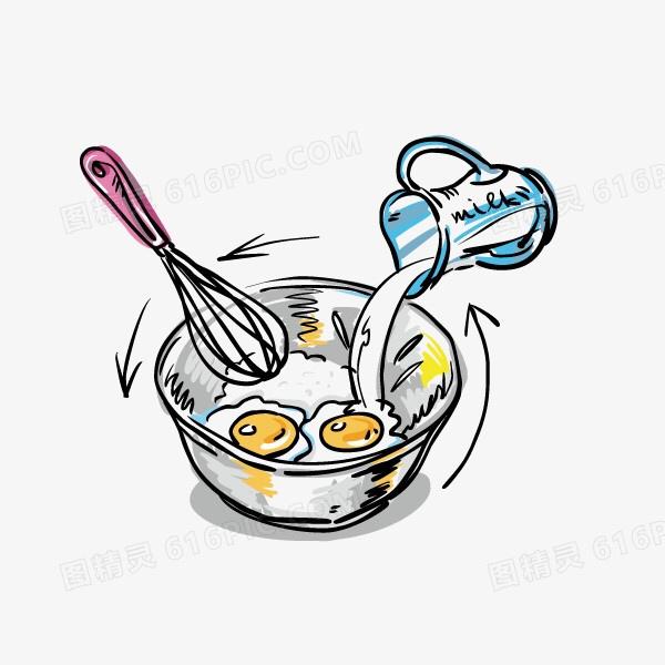 纯奶手撕吐司的做法 步骤1