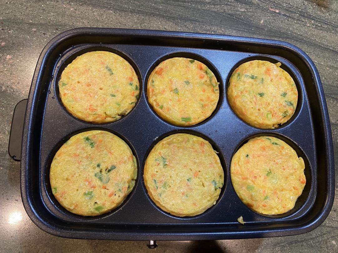 胡萝卜葱花土豆饼