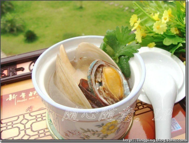 海蚌鲍鱼汤