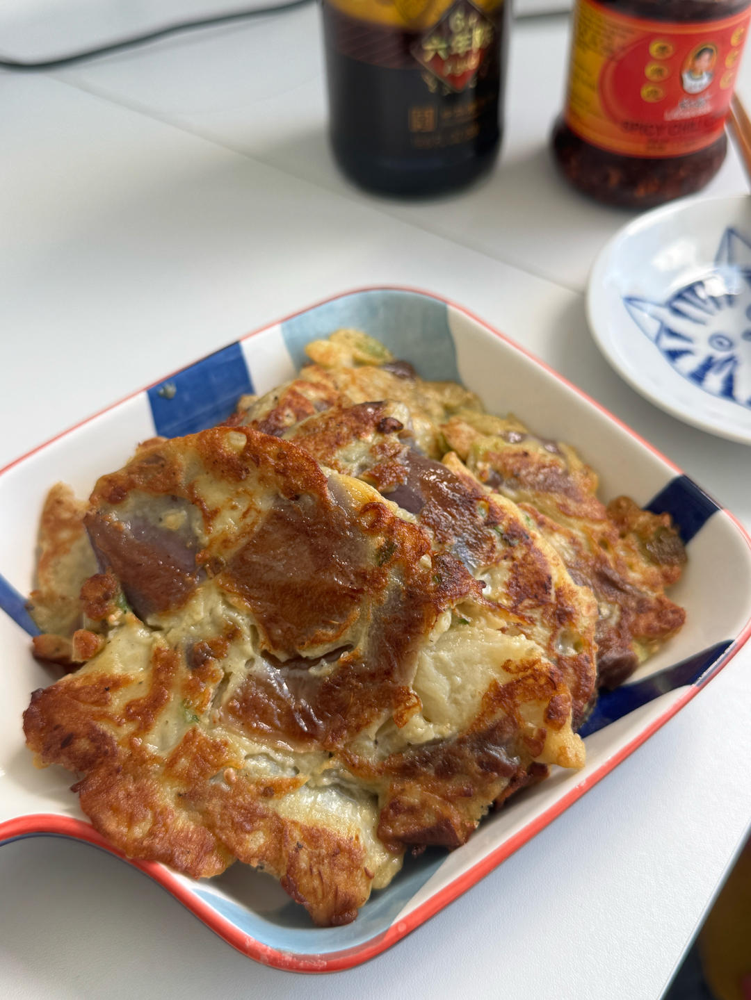 简单易上手的茄子饼