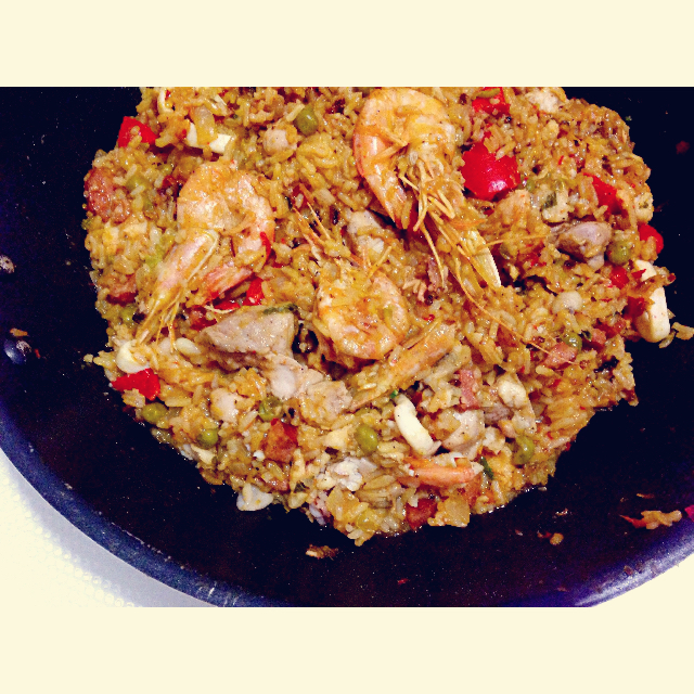 正宗paella 西班牙海鲜饭