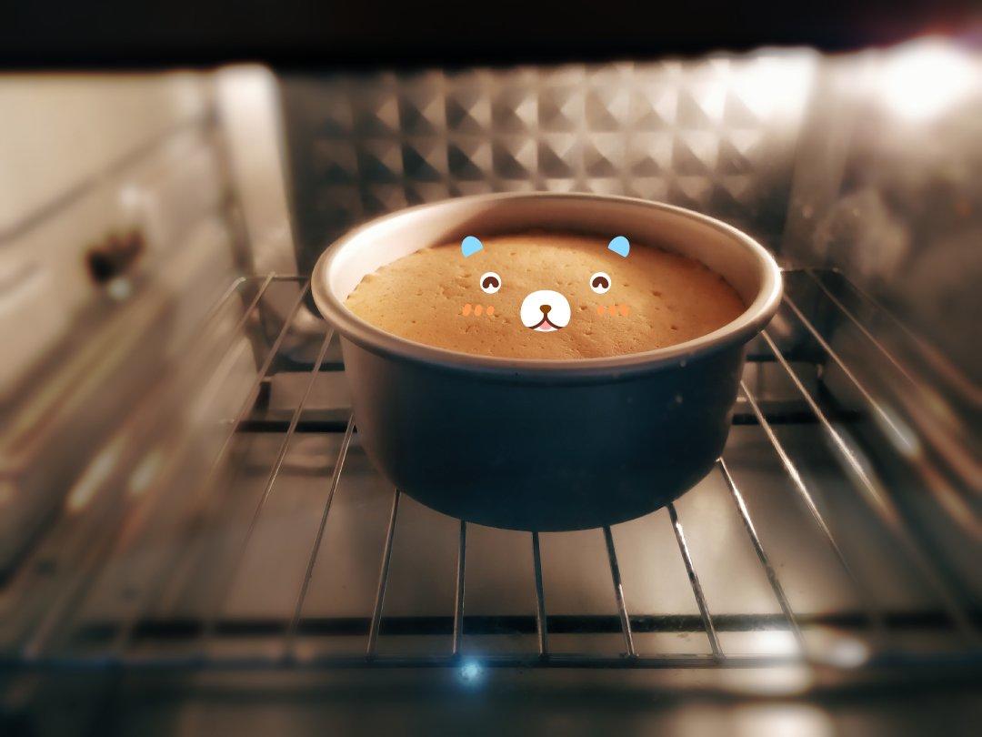 6寸戚风蛋糕（自用）