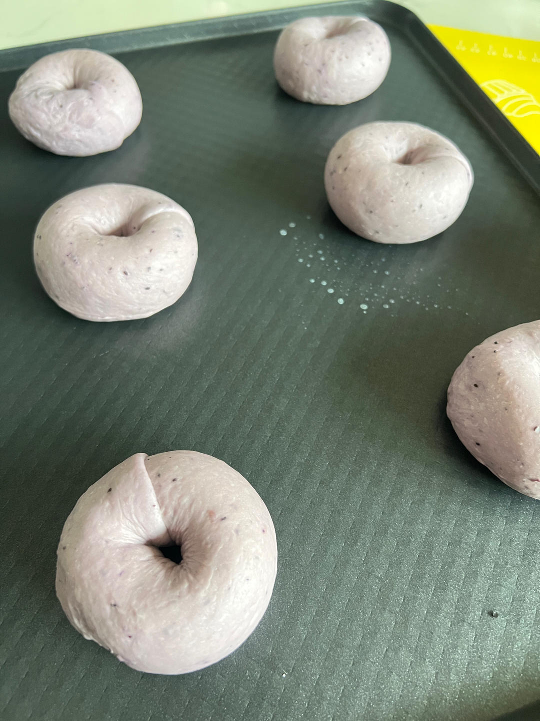 蓝莓🫐乳酪贝果🥯/步骤详细/简单好做