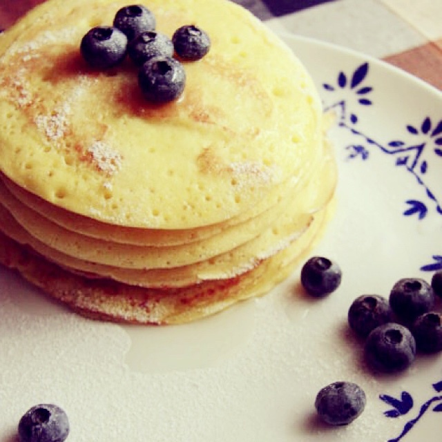 美式早餐pancake煎薄饼