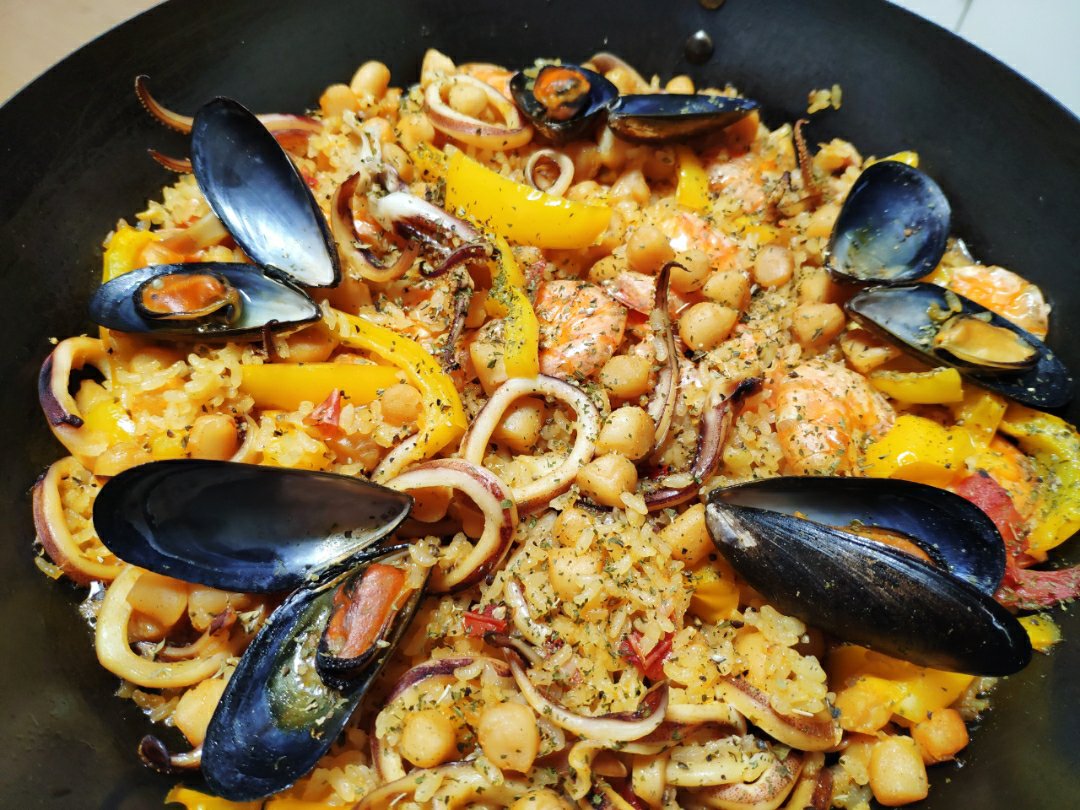 Paella西班牙海鲜饭