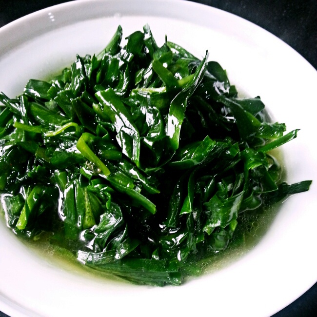 菁琳闲圃616做的素炒韭菜