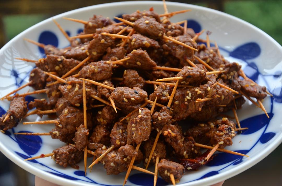 牙签牛肉串-湖南口味