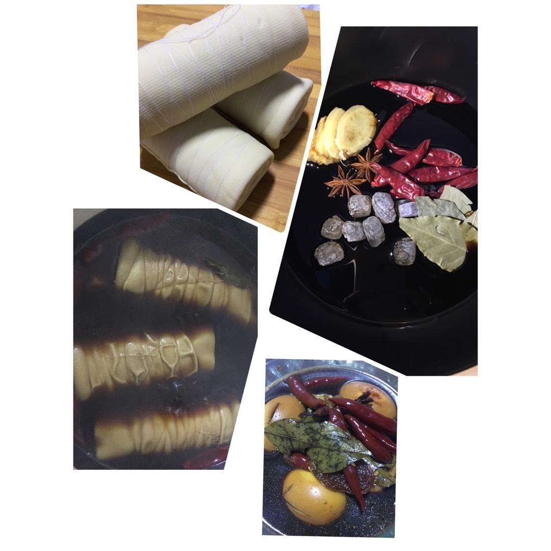 堂妈教你做香辣豆皮卷