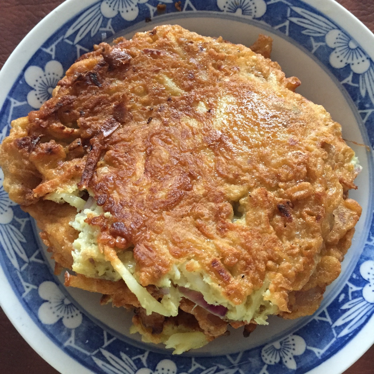 土豆洋葱饼Deruni（乌克兰）