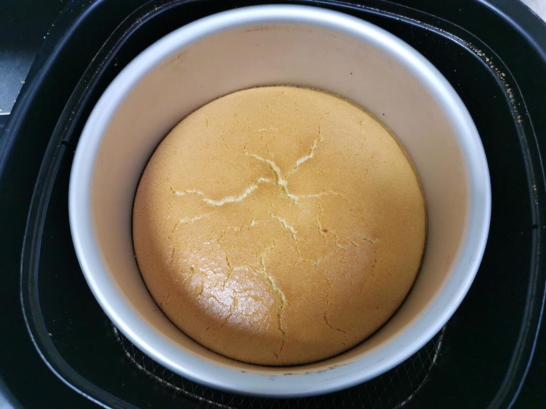 史上最详细空气炸锅版戚风蛋糕