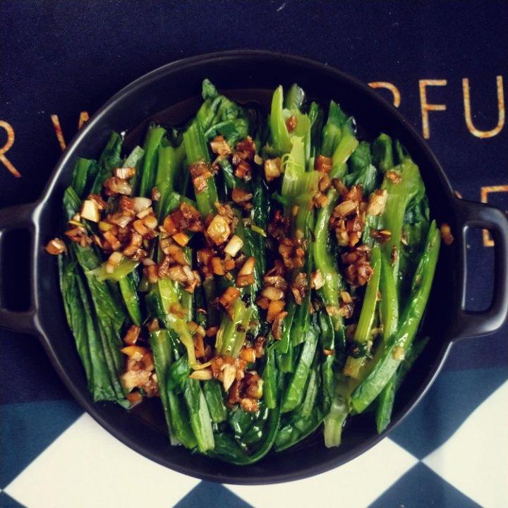 最爱广东做法的炒油麦菜，清爽又入味，喷香