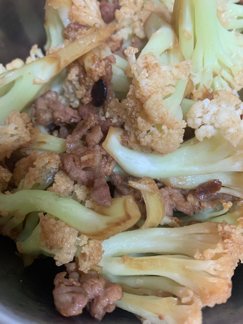 每次下馆子必点的脆脆的干锅花菜🙋