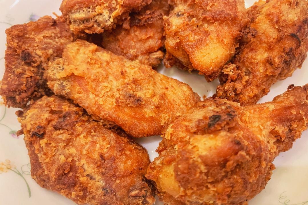 蒜香炸鸡翅