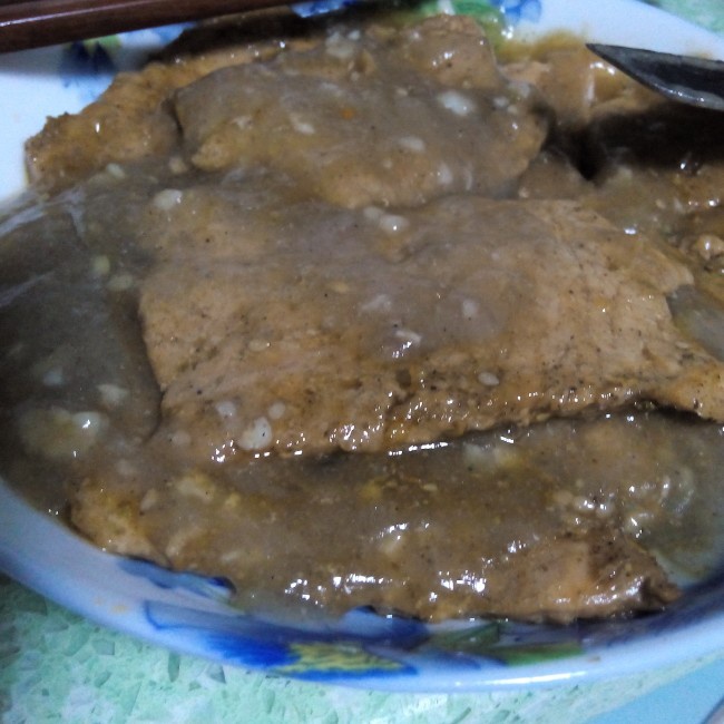 黑椒猪扒