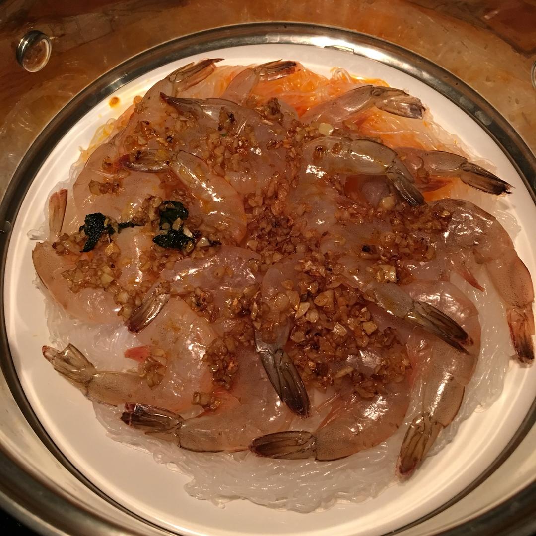 蒜蓉粉丝蒸虾