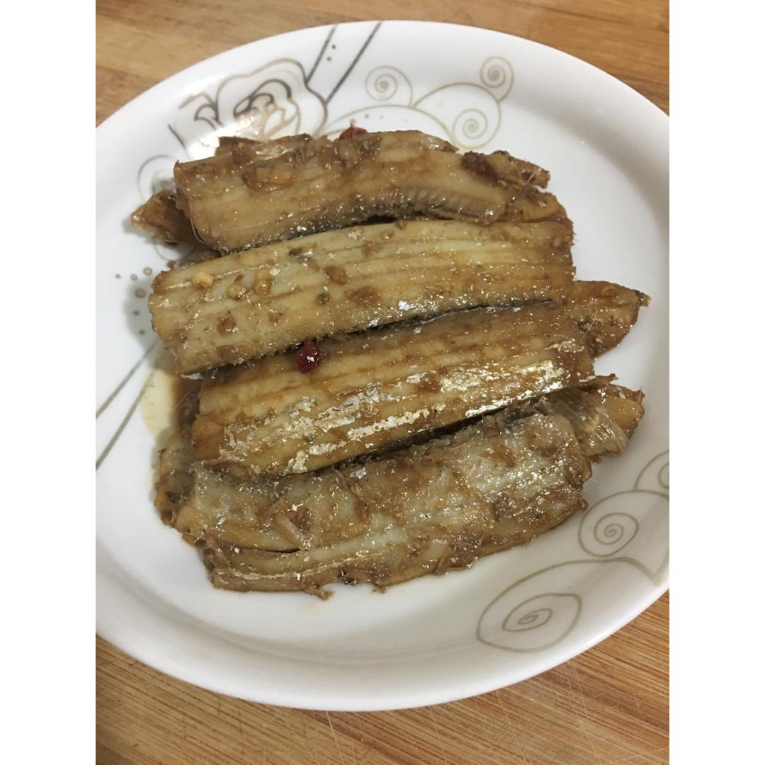 红烧带鱼（少油版）