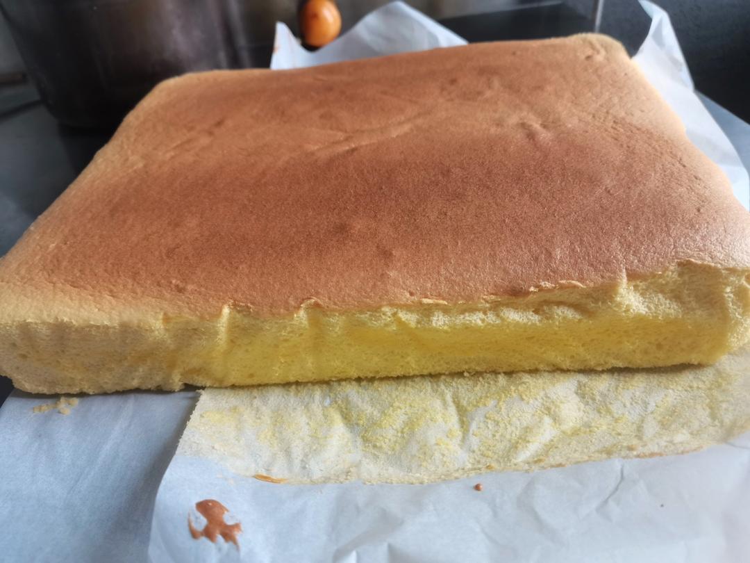 不需要水浴的古早蛋糕