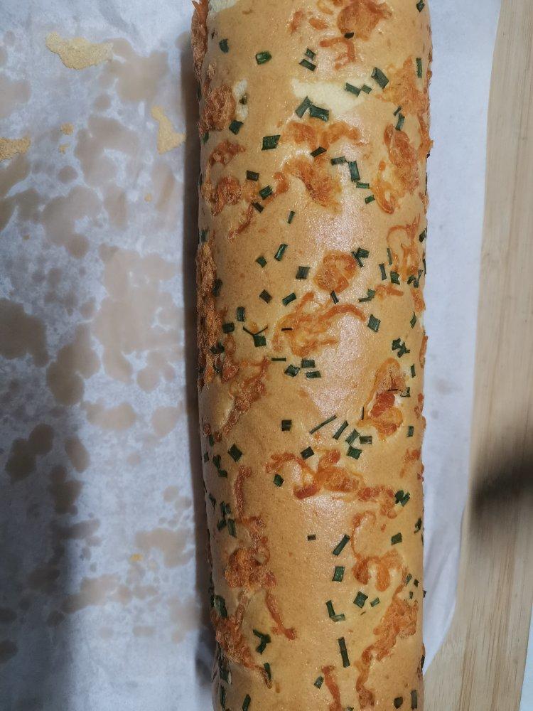 香葱肉松蛋糕卷